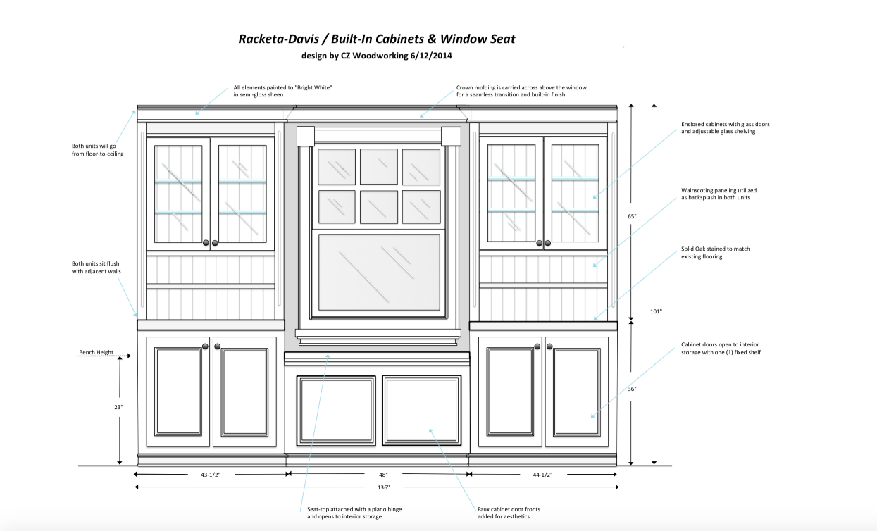 BuiltIn & Window Seat